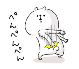 He is like a bear, too. 3 sticker #10633235