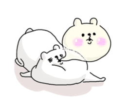 He is like a bear, too. 3 sticker #10633250