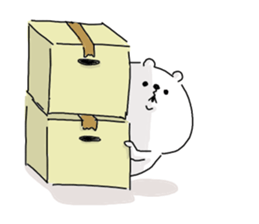 He is like a bear, too. 3 sticker #10633269