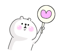 He is like a bear, too. 3 sticker #10633270