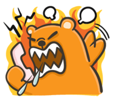 Bully Bear sticker #10633284