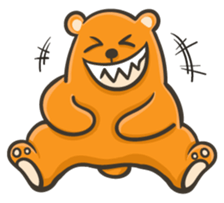 Bully Bear sticker #10633285