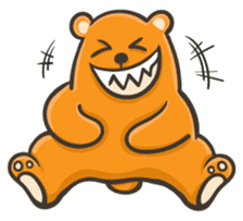 Bully Bear sticker #10633285