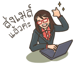 Ajarn is OK 2 sticker #10633435