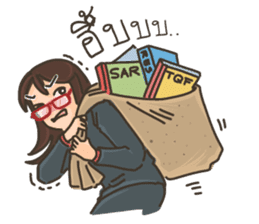 Ajarn is OK 2 sticker #10633451