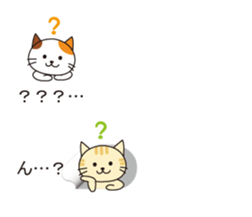 From the inside of a balloon, kitten sticker #10633576