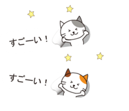 From the inside of a balloon, kitten sticker #10633580