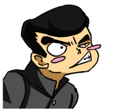 Cute Tsuppari Sticker sticker #10633718