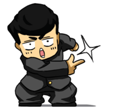 Cute Tsuppari Sticker sticker #10633741