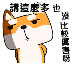 Naughty Shiba Inu (Shiba-Dog)2 sticker #10633916