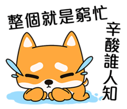 Naughty Shiba Inu (Shiba-Dog)2 sticker #10633924