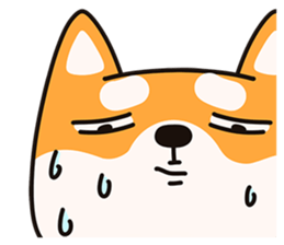 Naughty Shiba Inu (Shiba-Dog)2 sticker #10633944