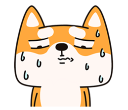 Naughty Shiba Inu (Shiba-Dog)2 sticker #10633945