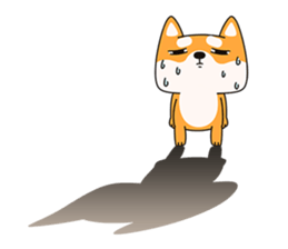Naughty Shiba Inu (Shiba-Dog)2 sticker #10633946