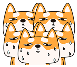 Naughty Shiba Inu (Shiba-Dog)2 sticker #10633947