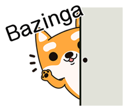Naughty Shiba Inu (Shiba-Dog)2 sticker #10633948