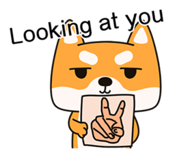 Naughty Shiba Inu (Shiba-Dog)2 sticker #10633951