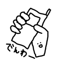 hands and face sticker #10635097