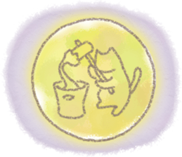 cat and weather sticker #10635417