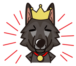 iinu - Belgian Shepherd Dog Groenendael sticker #10635686