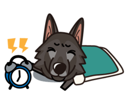 iinu - Belgian Shepherd Dog Groenendael sticker #10635693