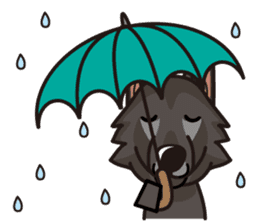 iinu - Belgian Shepherd Dog Groenendael sticker #10635702