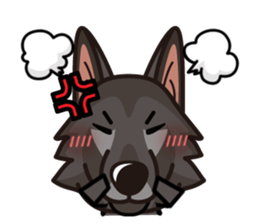 iinu - Belgian Shepherd Dog Groenendael sticker #10635710