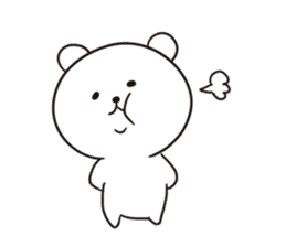 Okinawa Dialect Bear 2 sticker #10635949