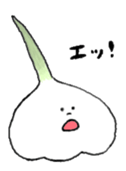 The garlic like onion sticker #10635993