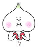 The garlic like onion sticker #10636009