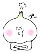 The garlic like onion sticker #10636018