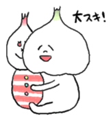 The garlic like onion sticker #10636019
