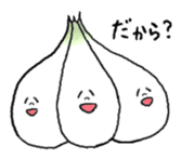 The garlic like onion sticker #10636024