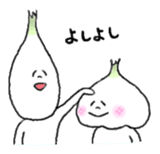 The garlic like onion sticker #10636027