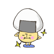 omusubikinokosan2 sticker #10636595