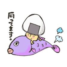 omusubikinokosan2 sticker #10636598