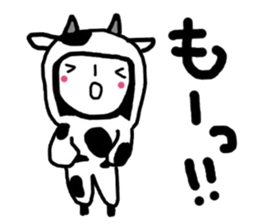 simple and pretty girl 3 sticker #10636900