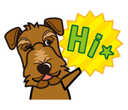 iinu - Welsh Terrier sticker #10636992