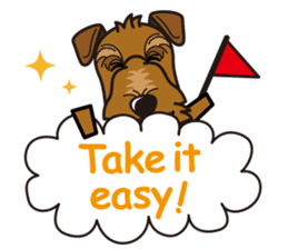 iinu - Welsh Terrier sticker #10636999