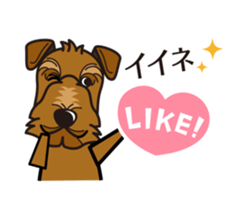 iinu - Welsh Terrier sticker #10637003