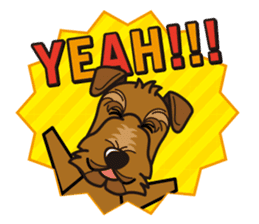 iinu - Welsh Terrier sticker #10637005