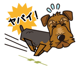 iinu - Welsh Terrier sticker #10637009