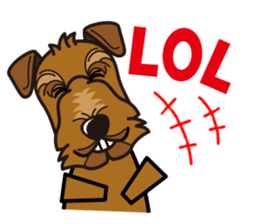 iinu - Welsh Terrier sticker #10637012