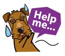 iinu - Welsh Terrier sticker #10637023
