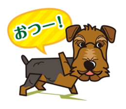 iinu - Welsh Terrier sticker #10637024