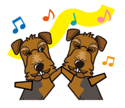 iinu - Welsh Terrier sticker #10637029