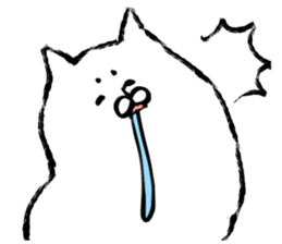 The cat which I drew 14 sticker #10637317