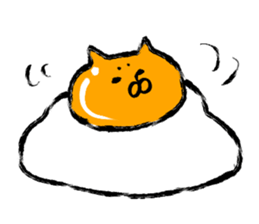 The cat which I drew 14 sticker #10637320