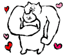 The cat which I drew 14 sticker #10637322