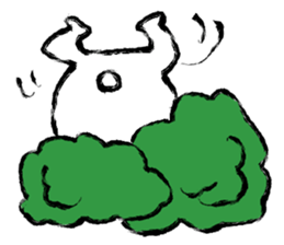 The cat which I drew 14 sticker #10637324